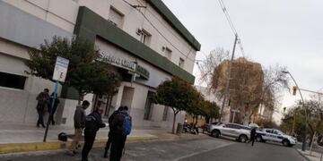 La anciana estuvo unos 20 minutos tirada en el piso helado\u002E