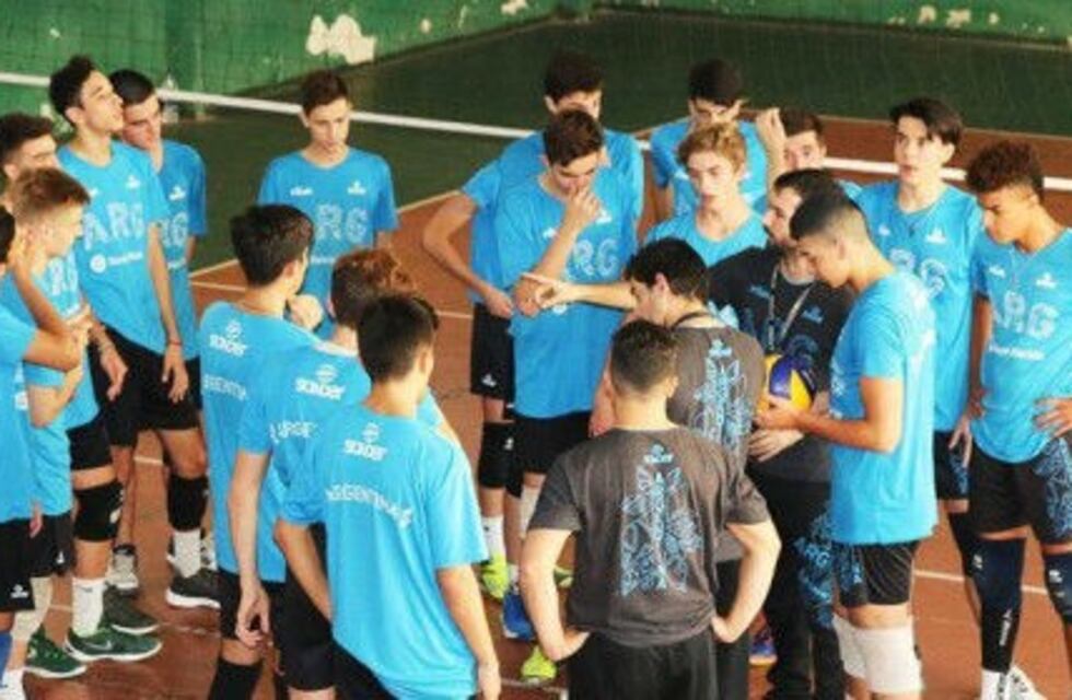 Concentra en Córdoba la Selección Menor masculina de vóley