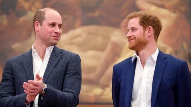 Harry y William \n(Foto: Web)