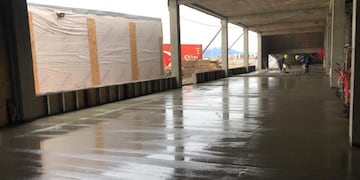 Casa de la Mujer en construcción