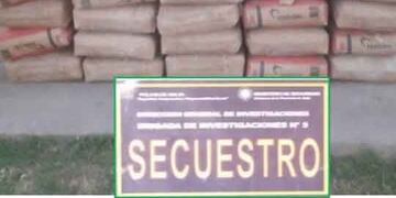 Robó 28 bolsas de cemento\u002E (Web)