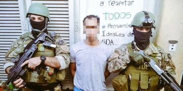 Cayó un prófugo acusado de haber cometido varios crímenes (Prensa Min\u002E Seguridad)