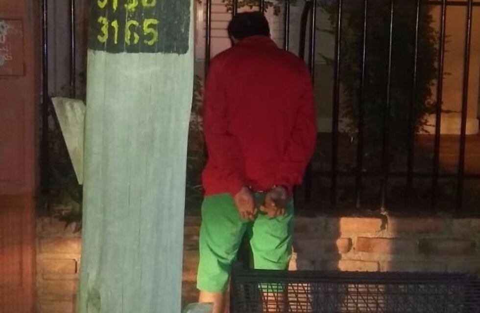 Entró a robar a una vivienda armado y quedó detenido