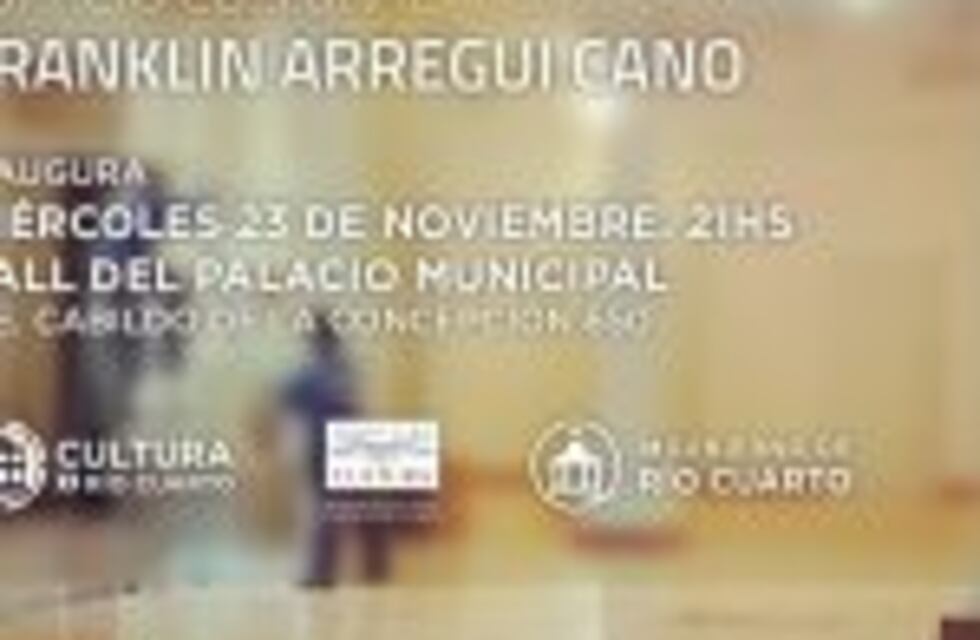 Inauguran centro cultural en el hall central del Palacio Municipal de Río Cuarto