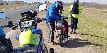 La remisión se llevó a cabo durante un control de la Policía de Seguridad Vial\u002E (@redsegvial)