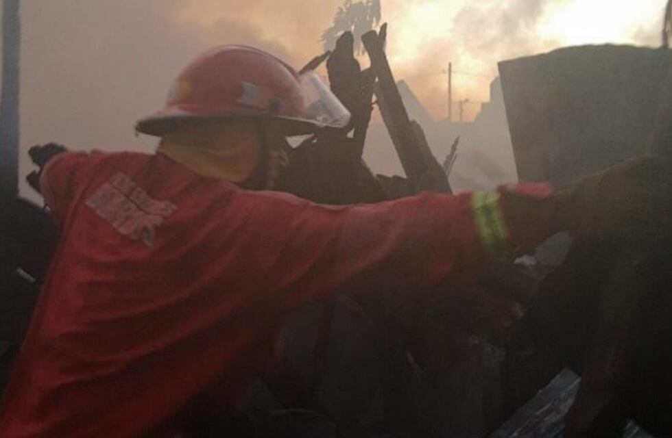 El fuego destruyó casas en Posadas y Garupá sin causar víctimas