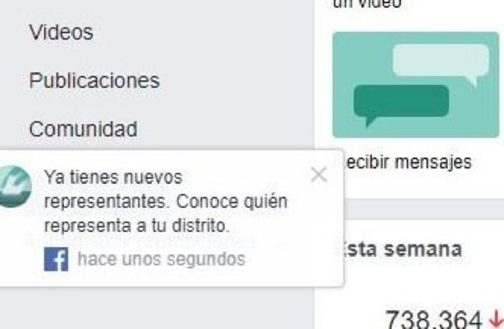 Tras las elecciones, Facebook ofrece a los usuarios la información de los nuevos representantes del Gobierno