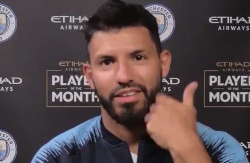 Agüero, desopilante: contestó preguntas de hinchas del City en inglés y quedó en ridículo