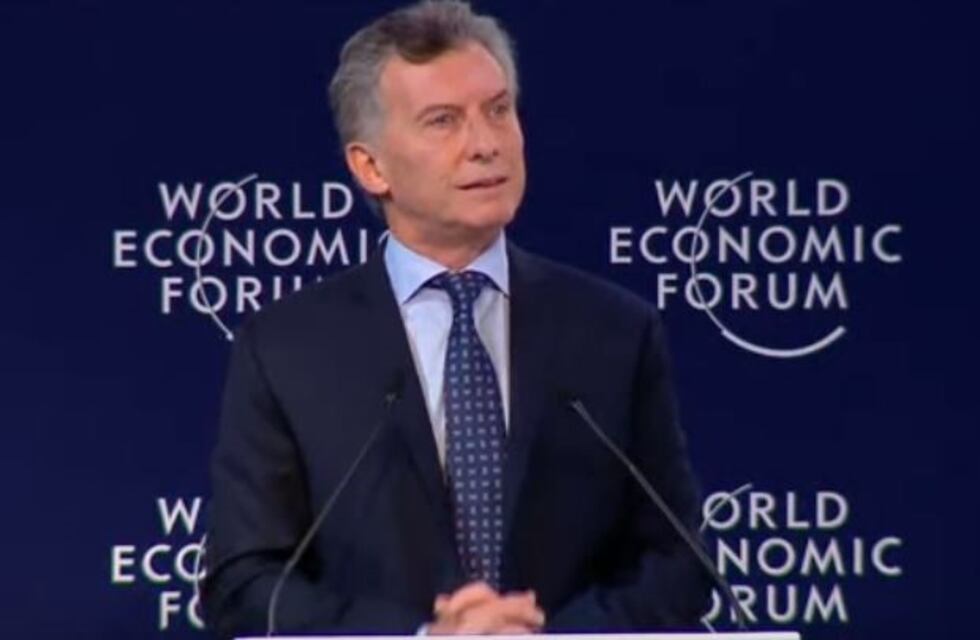 En medio del paro general, Macri inauguró el Foro Económico Mundial: "Que bueno es estar acá trabajando"