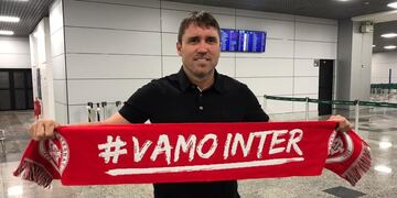 Eduardo "Chacho" Coudet, exitoso entrenador del Inter de Porto Alegre, rival de Belgrano (La Voz archivo).