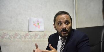 El jefe de la Unidad Fiscal de Homicidios Dolosos de Rosario, Adrián Spelta\u002E