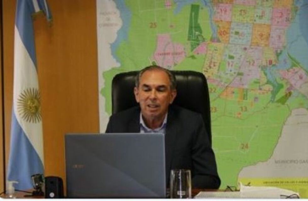 "Lalo" Stelatto le pidió al presidente Fernández plata para canalizar arroyos, agua potable y cloacas