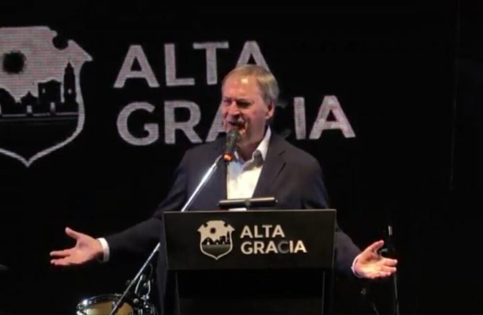 Juan Schiaretti: "Alta Gracia siempre fue protagonista de nuestra Córdoba"