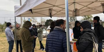 La Muni en Tu Barrio primera edición en el Barrio Olimpo