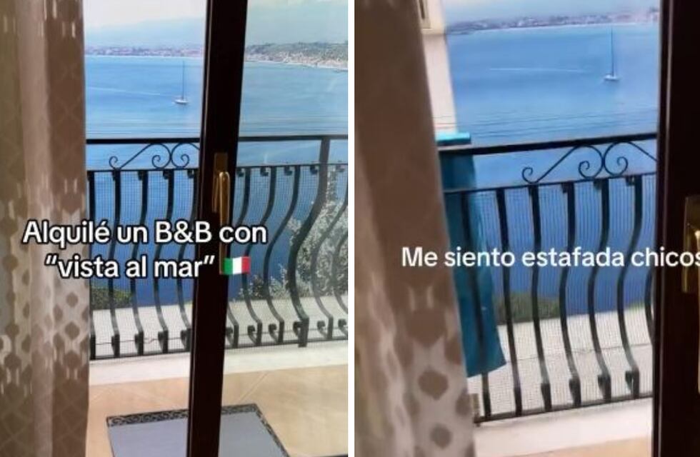 Alquiló un departamento en Italia con vista al mar, pero al llegar se llevó una insólita sorpresa: “Me siento estafada”
