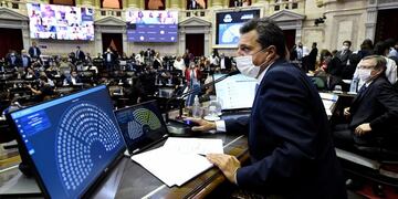 Sergio Massa. El presidente de Diputados es autor del proyecto original. (Gentileza Clarín)