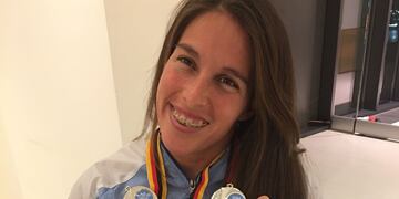 Elizabeth Noriega natación Arroyito