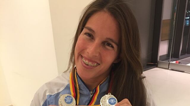 Elizabeth Noriega natación Arroyito