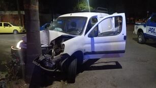 El rodado que colisionó.