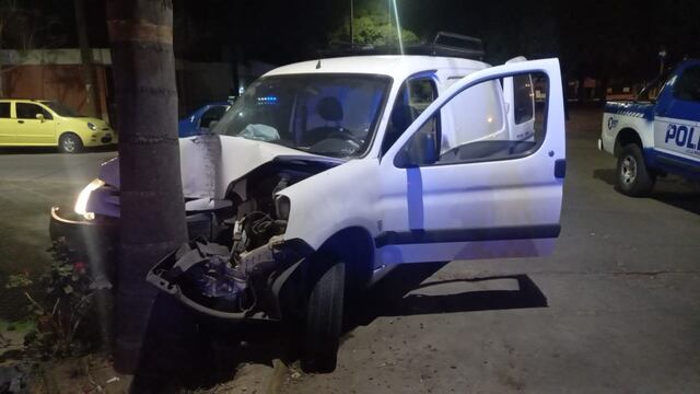 El rodado que colisionó.