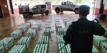 Incautan cargamento de cigarrillos ilegales en Eldorado.