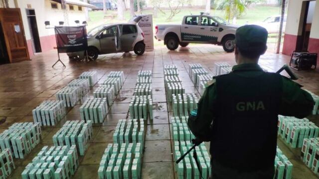 Incautan cargamento de cigarrillos ilegales en Eldorado.