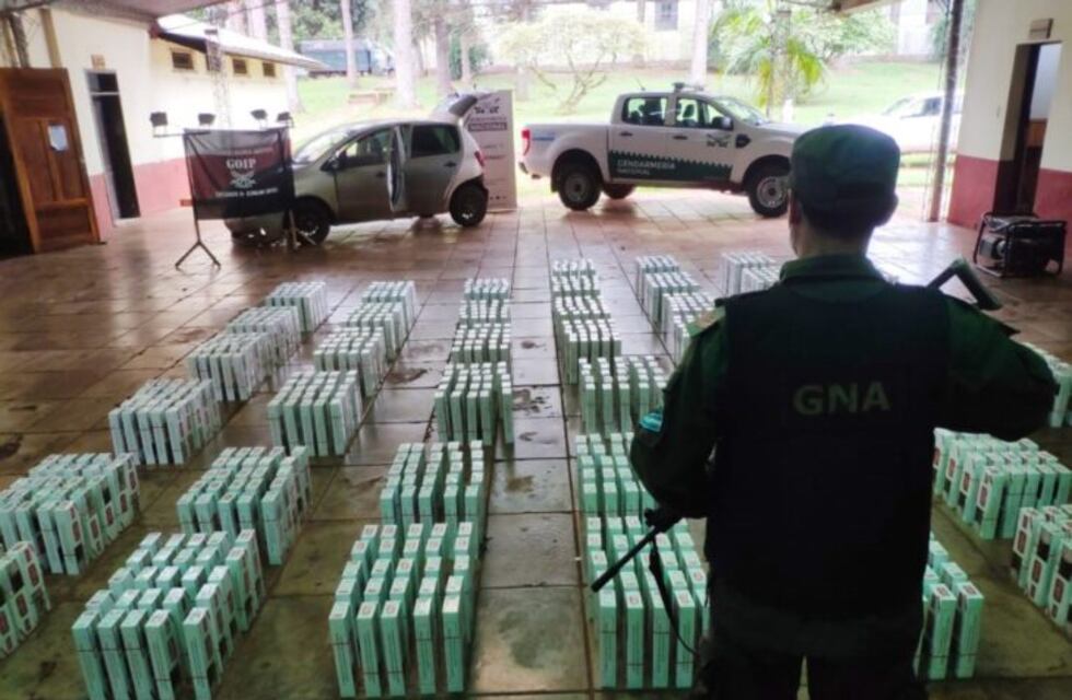 Incautan cargamento de cigarrillos ilegales en Eldorado