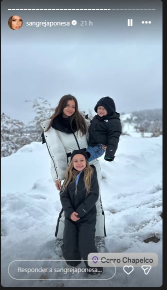 La China Suárez mostró el accidente que tuvo cuando grababa su serie en la Patagonia