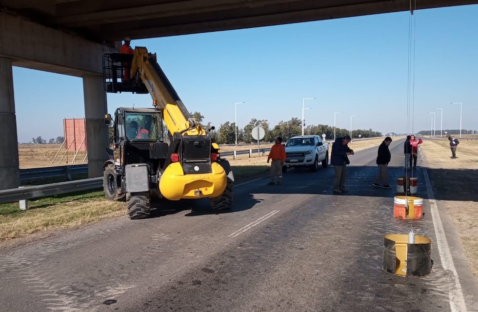 Autopista de la 34: desvíos a la altura de Susana