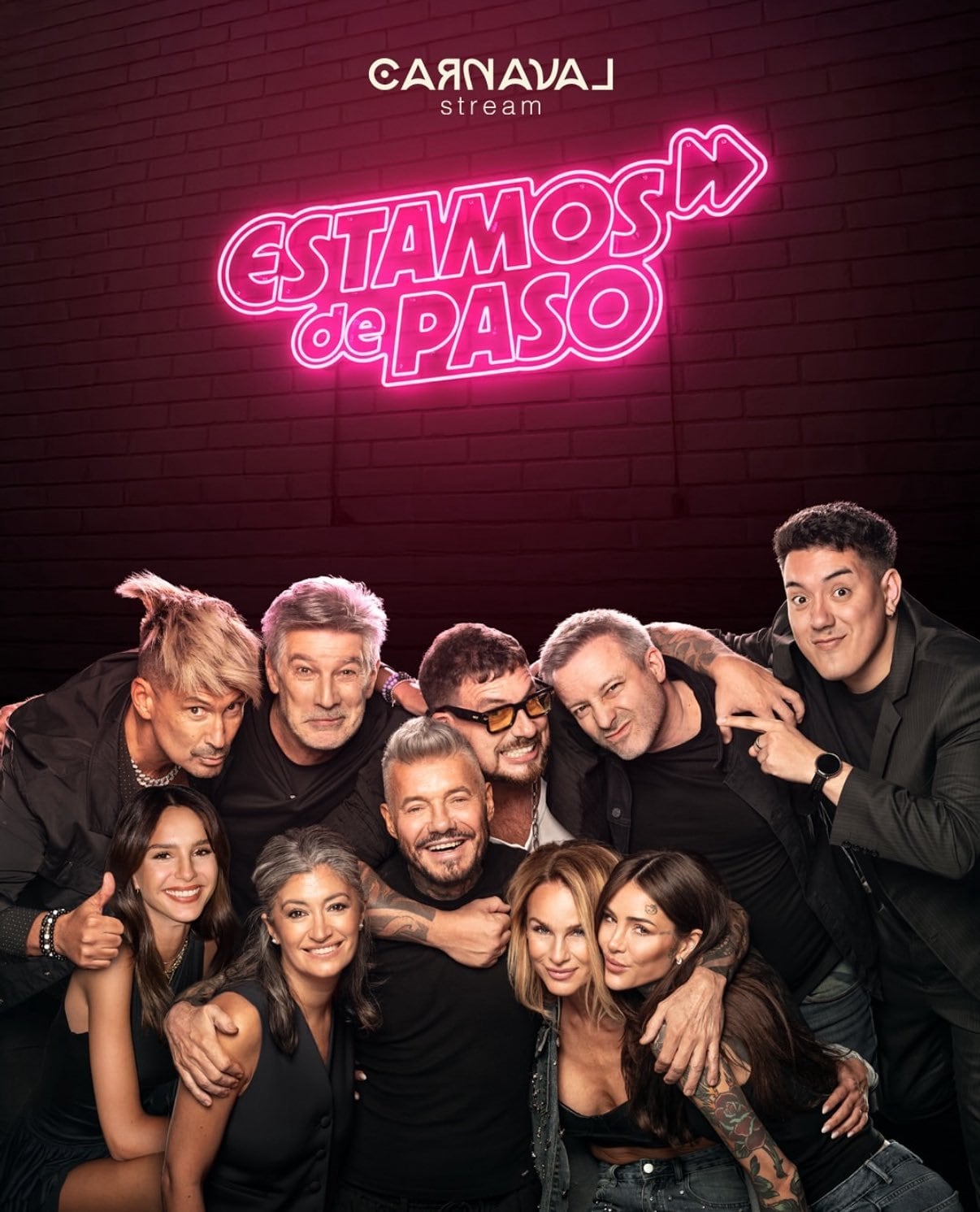 El nuevo equipo de trabajo de Marcelo Tinelli.