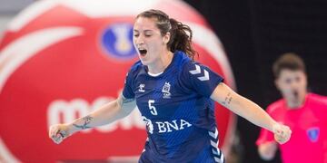 Mundial de Handball femenino: Argentina obtuvo su primer triunfo frente a China (Foto: Twitter/CAHandball)