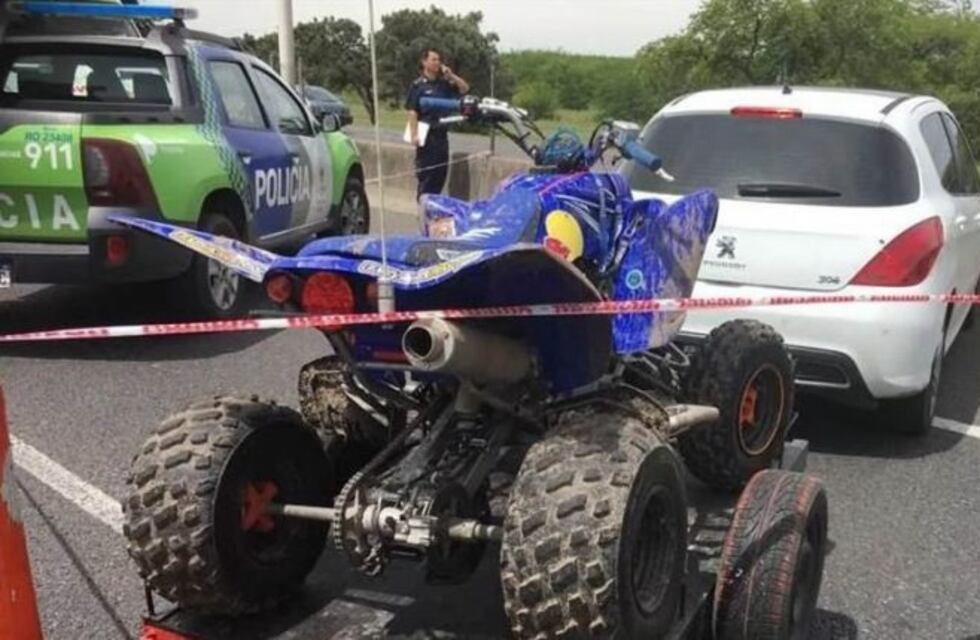 Desesperado pedido del nene del cuatriciclo: "Ayuda, mataron a papá"