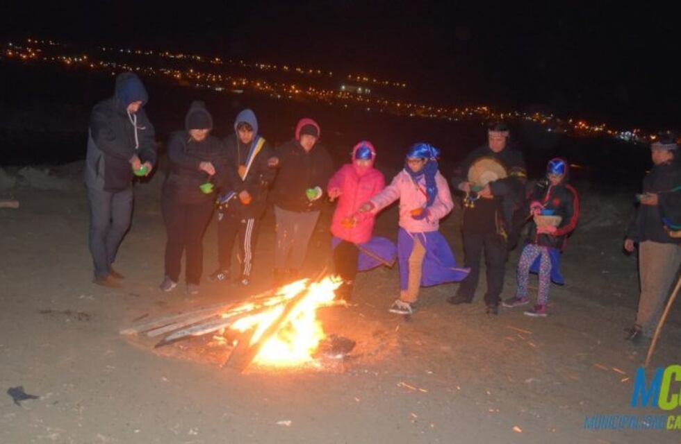 La comunidad mapuche tehuelche celebró el inicio de un nuevo ciclo