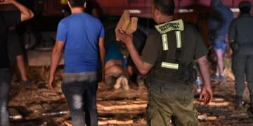 Decomisaron un camión con una tonelada y media de marihuana en San Luis\u002E Foto: El Diario de la República\u002E