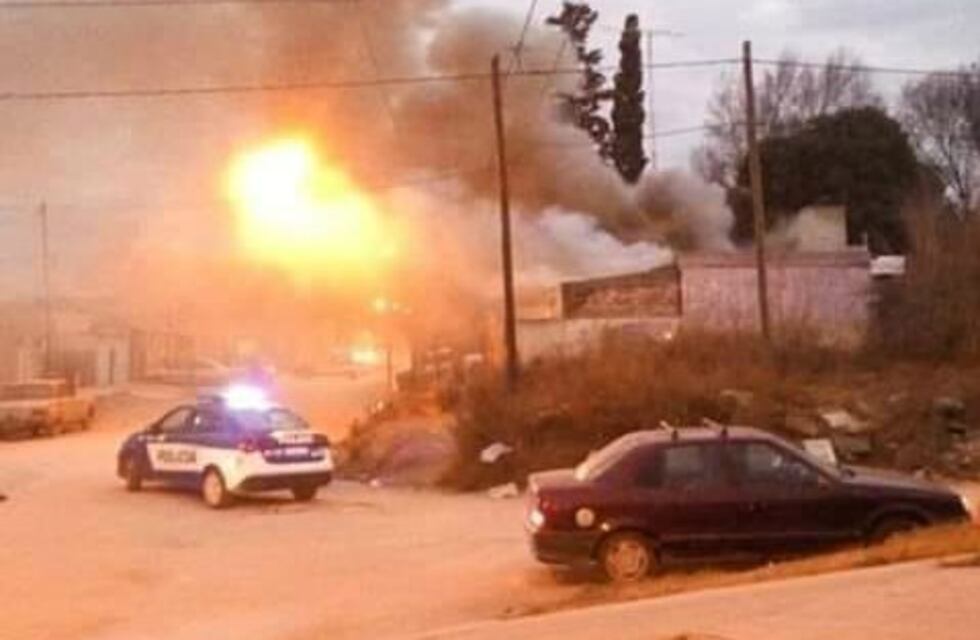 Río Cuarto: se incendió la casa del hombre detenido por un crimen en barrio Alberdi