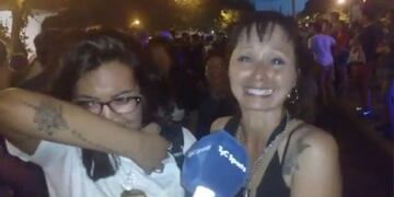 Mendocina enamorada de Dybala