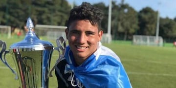 Diego Guallama, de festejos con la Sub 15\u002E