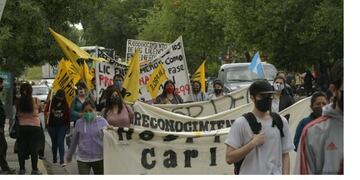 Profesionales de la salud reclamaron el reconocimiento a licenciados de enfermería y mejores condiciones laborales\u002E