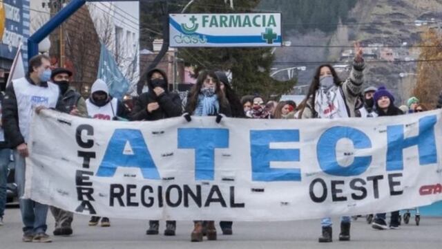 ATECh vuelve a marchar en Chubut.