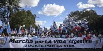 Marcha pro-vida en Corrientes