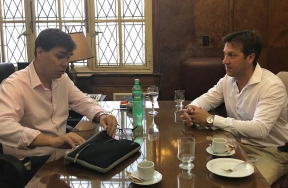 Arturo Rojas junto a Javier Tizado