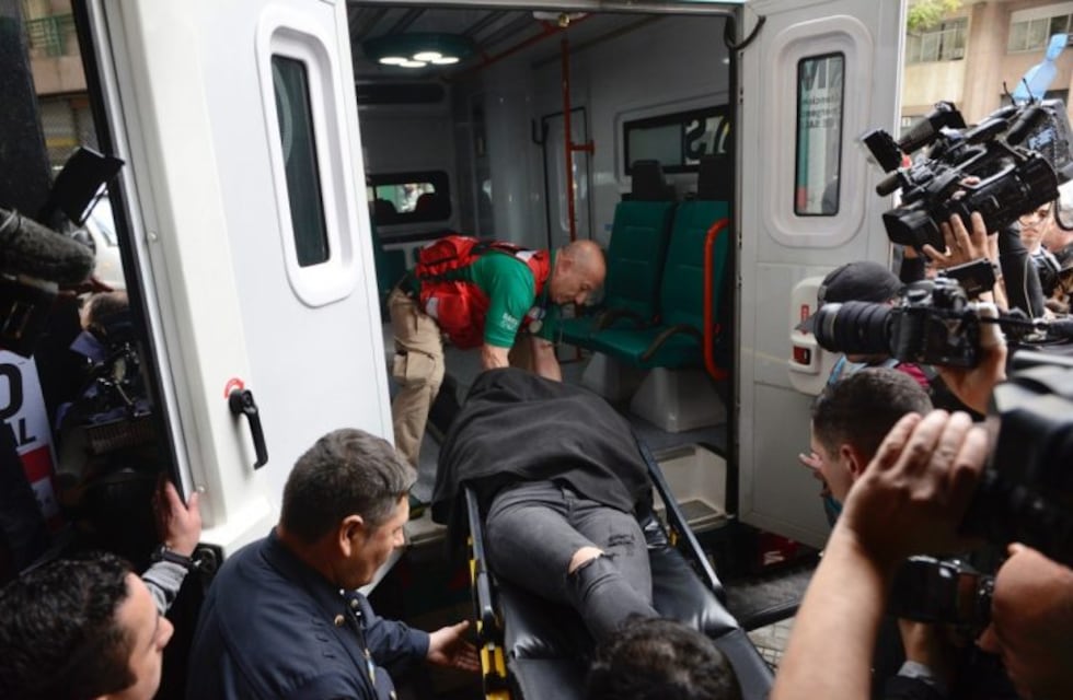 Tras la condena de Jonathan Fabbro, Larissa Riquelme se descompuso y se fue en una ambulancia