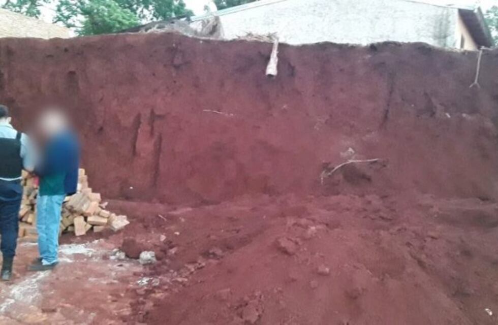 Un hombre murió aplastado por un montículo de tierra en una obra en construcción