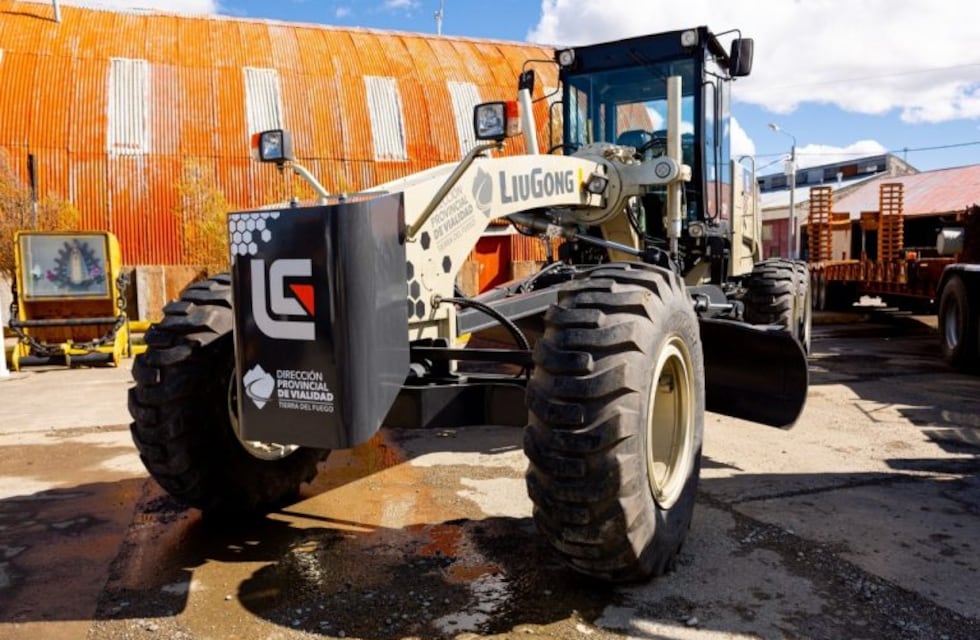 Tierra del Fuego: Vialidad cuenta con nueva maquinaria