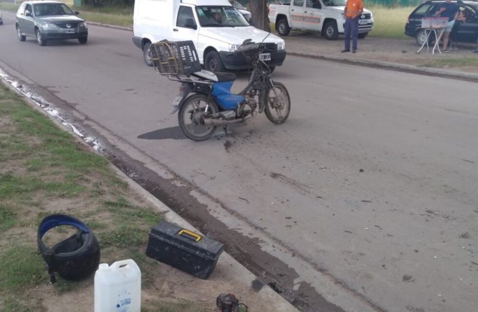 Accidente fatal: un motociclista murió en un choque con un camión