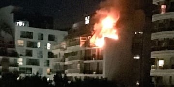 Incendio en Caballito