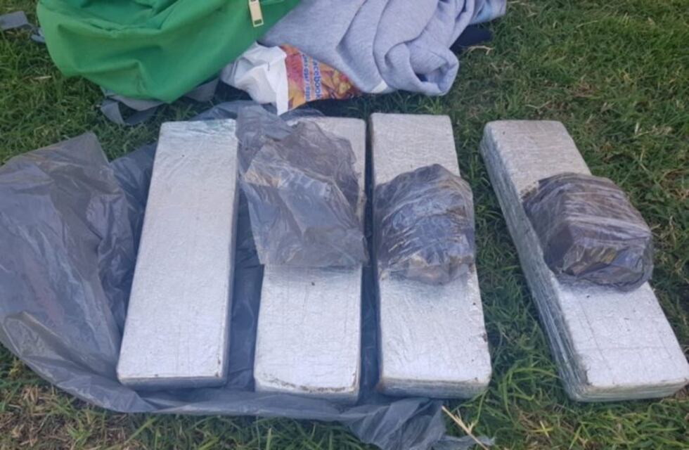 San Luis: quiso ingresar con cuatro ladrillos de marihuana y lo detuvieron