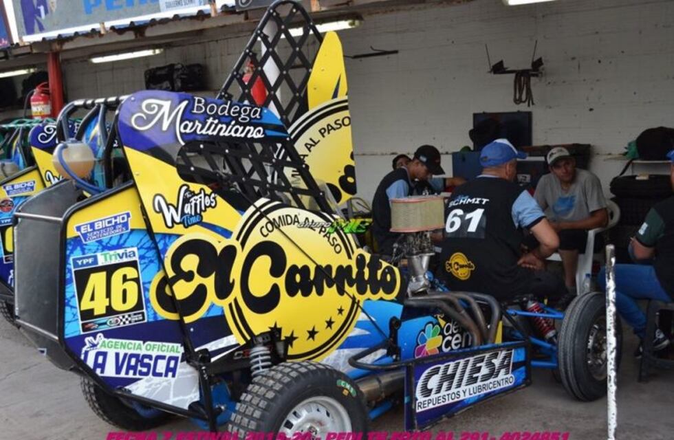 El puntaltense Nahuel Schmit fue finalista en la 10° fecha del Estival de Midget