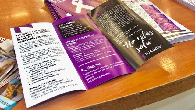 Folletos que se repartieron con anterioridad en el Supermercado Pingüino\u002E (Florentina)