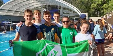 Nadadores del Cultural de Arroyito en San Luis
